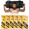 27 KG Heavy Duty Adjustable Training Sandbag of 1680D Oxford Cloth 500D PVC Net Cloth