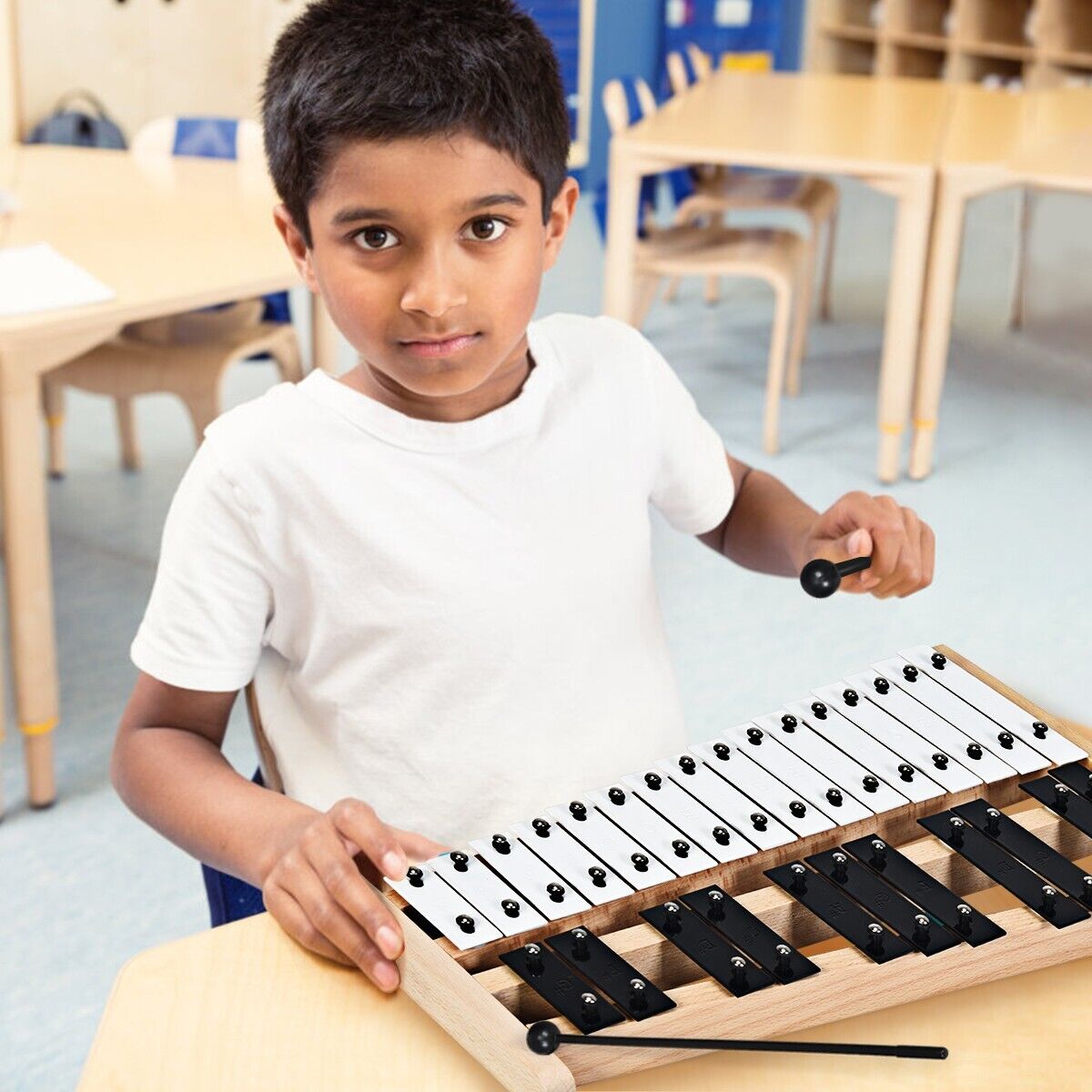 27 Notes Full Size Glockenspiel Xylophone with Carrying Bag [Best Seller in the US]