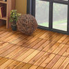 27 PCS Interlocking Patio Deck Tile for Outdoor and Indoor Patio Garden Balcony