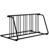 DURHAND Bike Stand, Double-sided Bike Rack Floor Stand for 6 Bicycles, Kids/Mountain/Road Bikes Garage Indoor Outdoor Use