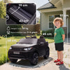 AIYAPLAY Land Rover Discovery Licensed 12V Kids Electric Car with Remote, 4 Wheel Suspension, Slow Start, Lights, Music, Black