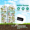 2/4 Pack 180 cm x 50 cm Metal Garden Trellis Decorative for Climbing Plants-2 Pack