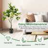 2 Pack 80cm Fake Lemon Plant with Lemon Fruits and Cement Pot