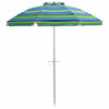 2m Sun Umbrella - Tilts with UPF 50+ Protection-Green