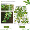2-Pack Garden Cucumber Trellis with Accessories-Green