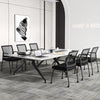 2 Pieces Office Guest Chairs on Wheels-Black