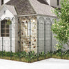 2 Pack Metal Garden Trellis for Climbing Plants-Black