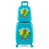 2 Pieces Kid Luggage Set with 4 Spinner Wheels and Telescopic Handle-Blue