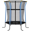 HOMCOM Kids Trampoline Mini Bouncer with Enclosure Safety Net For Ages 3-10 Years - Blue