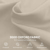 Outsunny Parasol Cover, 600D Oxford Cantilever Umbrella Cover Fit for 2-4m Parasol, Banana Umbrella Protector with Zipper for Outdoor Garden, Patio, White