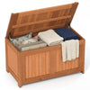 3-in-1 Patio Storage Bench Stool with Flip Top for Cushions
