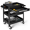 3-Tray Rolling Utility Cart Tool Organiser Trolley