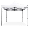 300 x 300 cm Outdoor Pop up Canopy Tent with Wheeled Bag-White