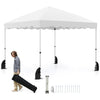 300 x 300 cm Pop up Canopy Tent with Wheeled Bag-White