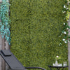 Outsunny 12PCS Artificial Boxwood Wall Panels 50cm x 50cm Grass Privacy Fence Screen Faux Hedge Greenery Backdrop Encrypted Milan Grass for Home Garden Backyard Balcony