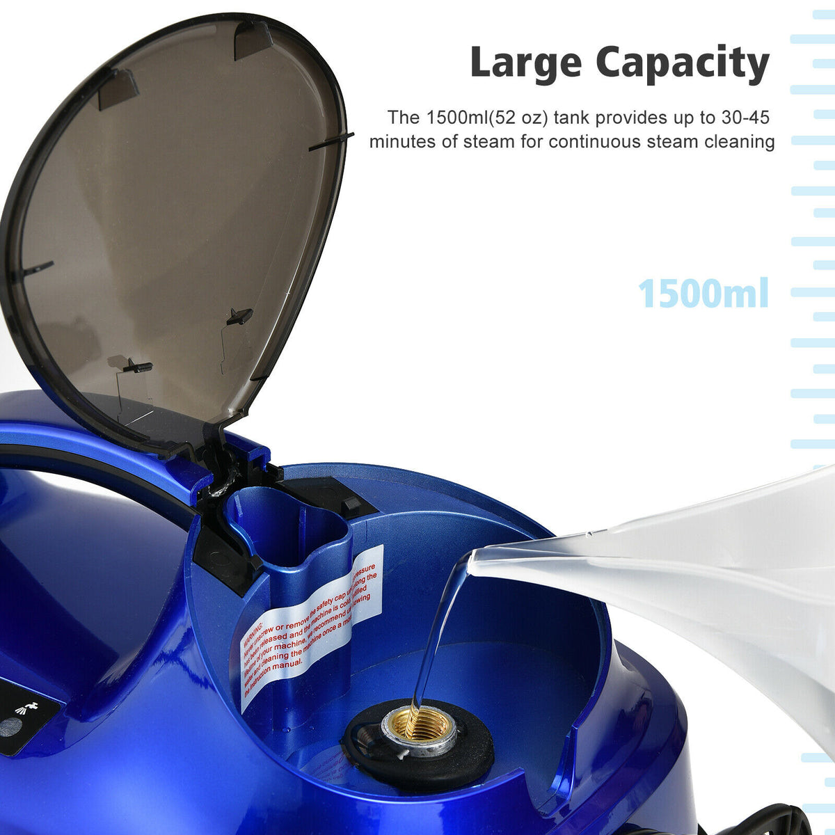 2000w Multi Purpose Steam Cleaning Mop-Blue