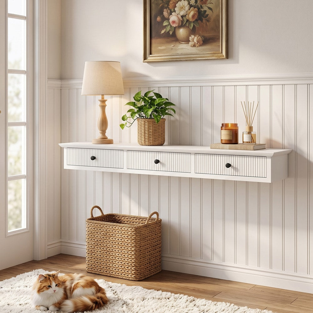 HOMCOM Shelf in White