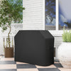 Outsunny 147 x 61cm Plastic Coated Protective Grill Cover - Black