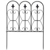 Garden Fencing Panels for Decoration with Arched and Inter-lockable Design