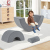 3 Piece Toddlers Climbing Toys with Elastic Filling-Grey