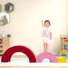 3 Piece Toddlers Climbing Toys with Elastic Filling-Red
