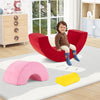3 Piece Toddlers Climbing Toys with Elastic Filling-Red