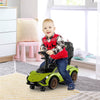 3-in-1 Ride On Push Car with Removable Guardrails and Handle-Green