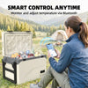 Outsunny 42.5L Compressor Car Fridge Freezer, Camping Refrigerator with App Control, 20â-20â