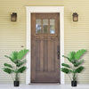 4 FT Artificial Monstera Plant with 10 Leaves in Pot for Indoor Outdoor Decor