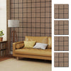 4 Pack Acoustic Panels for Walls 62 x 62 cm Sound Absorbing Panel-Natural