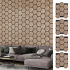 4 Pack Acoustic Panels for Walls 81 x 66 cm Sound Absorbing Panel-Natural