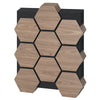 4 Pack Acoustic Panels for Walls 81 x 66 cm Sound Absorbing Panel-Natural