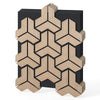 4 Pack Acoustic Panels for Walls 83 x 65 cm Sound Absorbing Panel-Natural