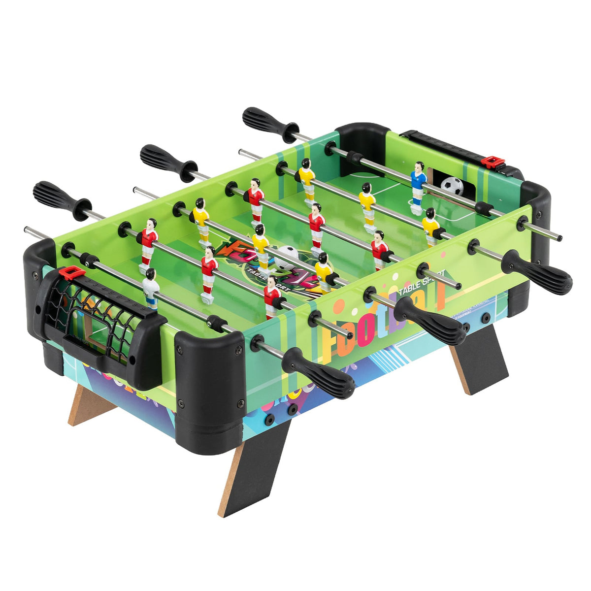 4 in 1 Combo Game Table Set with football, air hockey and pool game surfaces