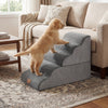 5-step Dog Foam Stairs for High Bed Sofa Couch Transformative High-density Pet Ramp