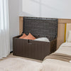 400L Outdoor Storage Deck Box wIth Lockable Cover