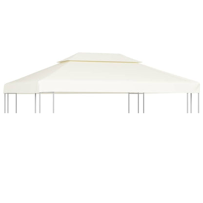 Gazebo Cover Canopy Replacement 310 g / m² in cream white, a replacement roof for a gazebo