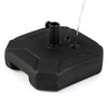 45 cm Fillable Umbrella Base 40 kg Heavy-Duty Patio Umbrella Stand