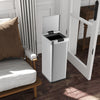 48L Automatic Trash Can with Lid-Silver