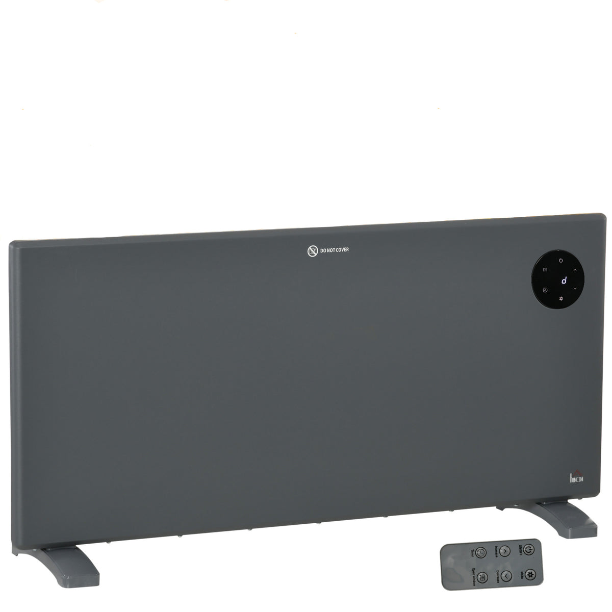 HOMCOM 2000W Electric Convector Heater in Grey