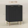 HOMCOM Adjustable Shelf Sideboard - Black