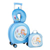 4-Piece Kid’s Luggage Set Kids Journey Suitcase Set-Blue