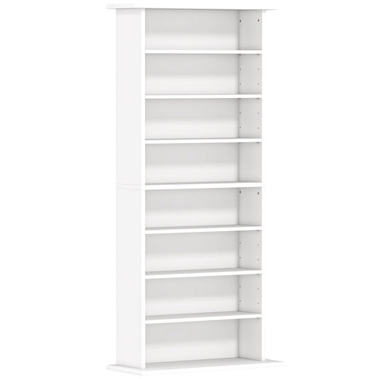 HOMCOM 360 CD Storage Unit - White