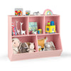 5-Cube Kids Toy Storage Organizer with Anti-Tipping Kits-Pink