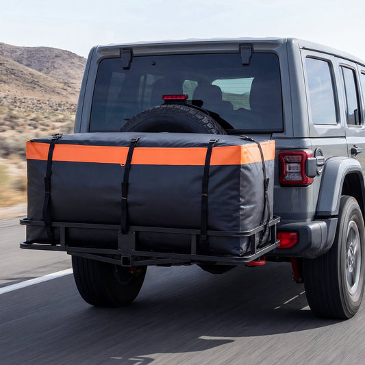 550 L Hitch Mount Cargo Carrier Bag-Orange