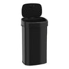 58L Trash Can with Dual-Zone Design Automatic Touchless Waste Bin-Black