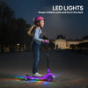 AIYAPLAY Three-Wheel Foldable Electric Scooter for Kids Aged 6-10 Years, Purple