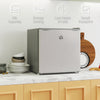 HOMCOM 46 Litre Lockable Countertop Fridge - Grey