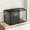 PawHut Hamster Cage Steel Chewproof with Openable Top, Deep Burrow for Dwarf Syrian Hamster, Gerbil, Rats, 81 x 51 x 53 cm