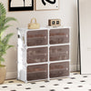 6 Tier Shoe Storage Cabinet with Removable Shelves